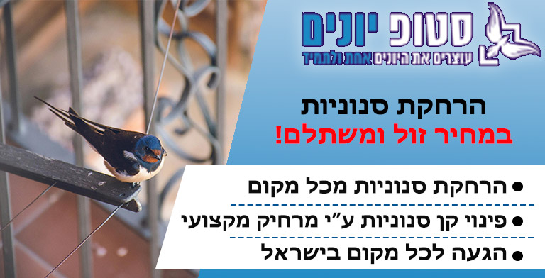 הרחקת סנוניות